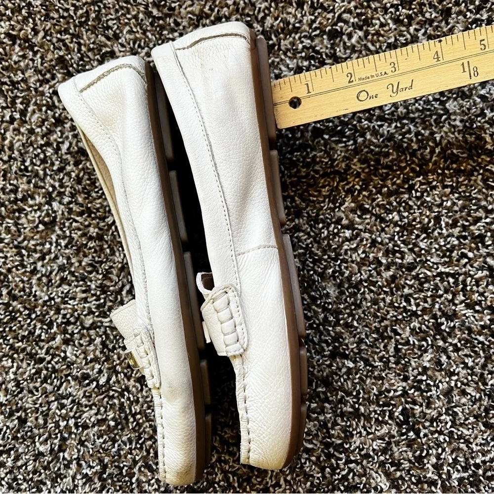 Calvin Klein Women's Cream Loafers - Picture 5 of 8